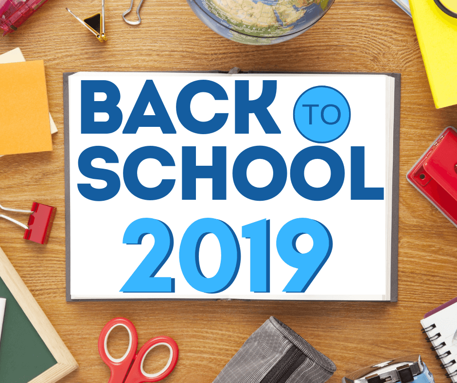 back to school 2019